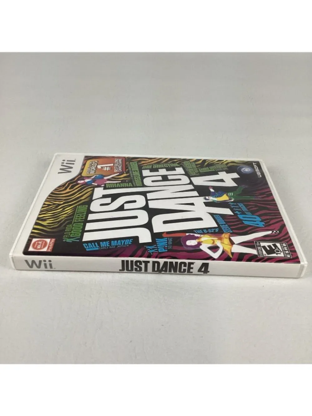 Nintendo Wii Video Game Just Dance 4 Ubisoft 2012 Battle Mode Workout Manual